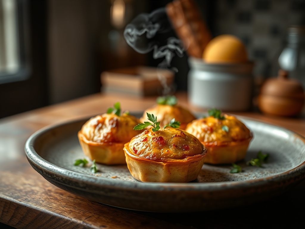 Bolinhas de alheira e maçã