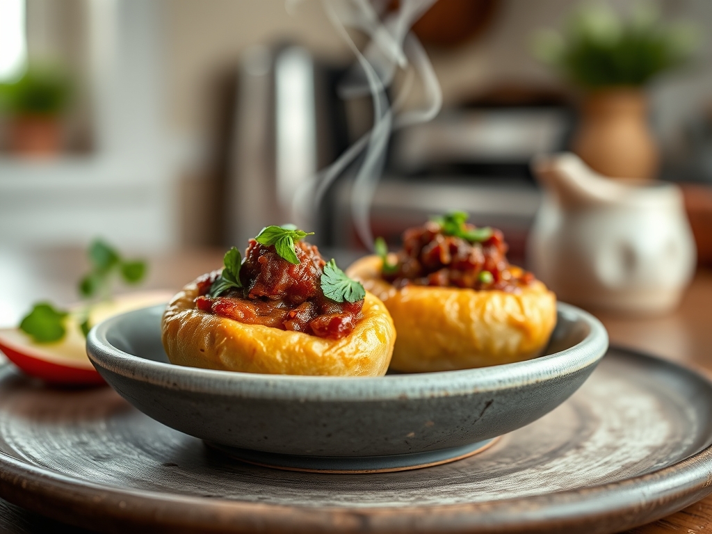 Bolinhas de carne picante redondas