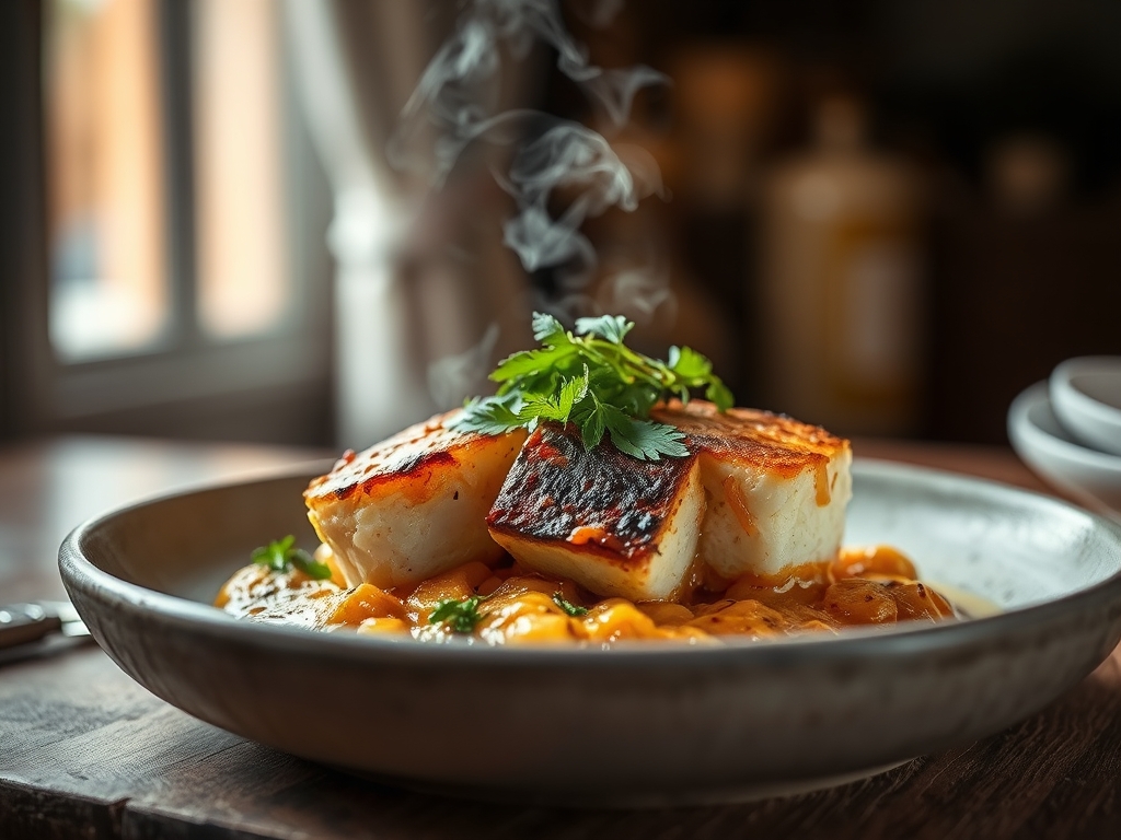 Bolinho de bacalhau redondo