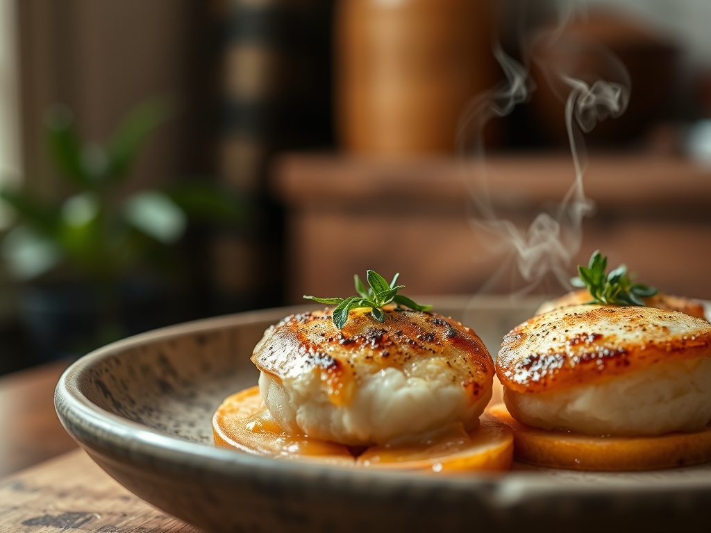 Bolinhos de bacalhau redondos de mestre