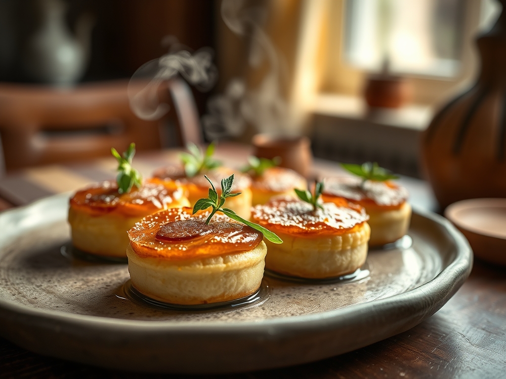 Pastéis de tentúgal circulares