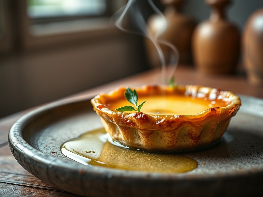 Pastel de nata tradicional