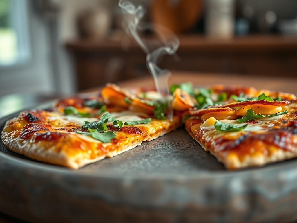 Pizza de tacos mexicanos redonda real