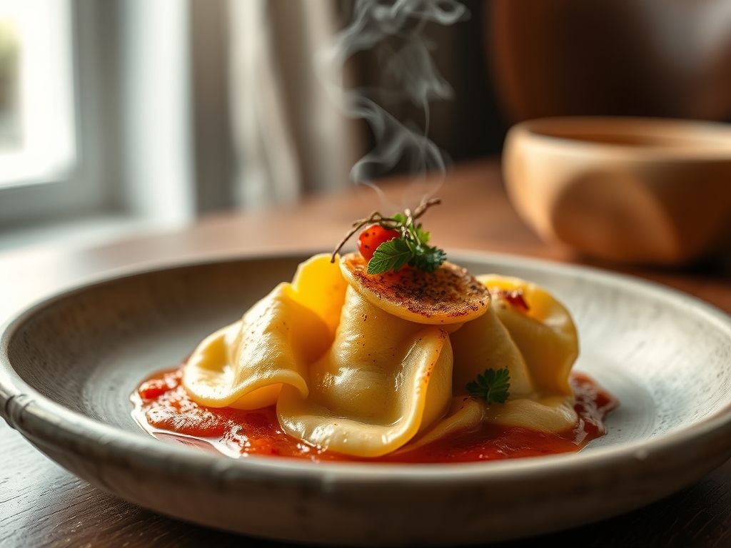 Tortellini de queijo redondinho